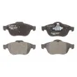 Jeu de 4 plaquettes de frein avant ABE [C1R020ABE]