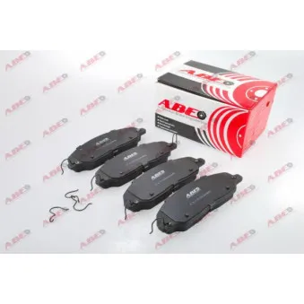 Jeu de 4 plaquettes de frein avant ABE OEM 4R3Z2001AA