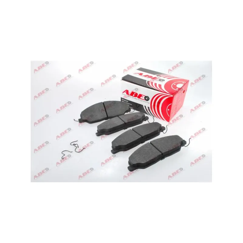 Jeu de 4 plaquettes de frein avant ABE C1Y030ABE - Visuel 1