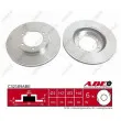 Jeu de 2 disques de frein avant ABE [C32189ABE]