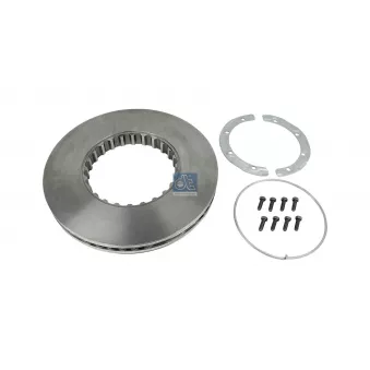 DT 2.40550 - Jeu de 2 disques de frein arrière