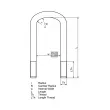 DT 2.62132 - Bride de ressort