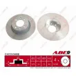ABE C4C010ABE - Jeu de 2 disques de frein arrière
