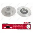 ABE C4R018ABE - Jeu de 2 disques de frein arrière