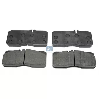DT 3.96407 - Jeu de 4 plaquettes de frein avant