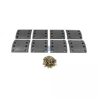 Kit de garnitures de frein, frein à tambour DT 3.96485