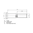 DT 4.40109 - Boulon de roue