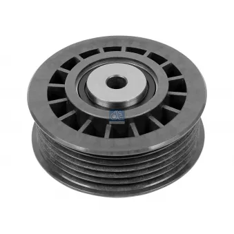 Poulie renvoi/transmission, courroie trapézoïdale à nervures DT OEM 6012000770