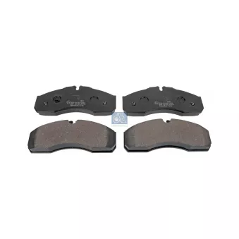 Jeu de 4 plaquettes de frein avant DT OEM 2996532