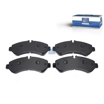 Jeu de 4 plaquettes de frein arrière DT OEM 9074205201