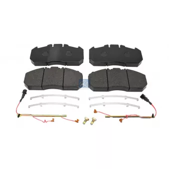 Jeu de 4 plaquettes de frein avant DT OEM 81508205073