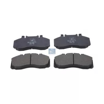 Jeu de 4 plaquettes de frein avant DT OEM 1906144