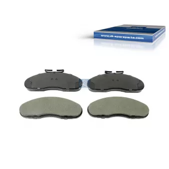 DT 6.95117 - Jeu de 4 plaquettes de frein avant