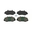 DT 6.95119 - Jeu de 4 plaquettes de frein avant