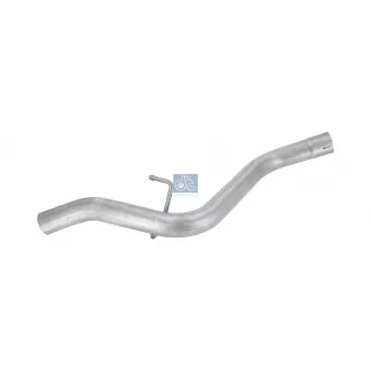 Tuyau d'échappement DT 7.22202 pour IVECO DAILY 35C13 V. 35C13 V/P. 35S13 V. 35S13 V/P - 126cv