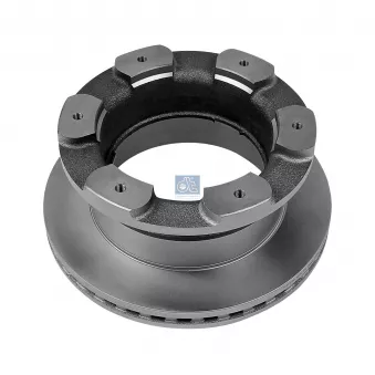 Jeu de 2 disques de frein arrière DT OEM 07186848