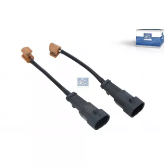 Contact d'avertissement, usure des plaquettes de frein DT 7.36227 pour IVECO DAILY Natural Power 35S14. 35C14. 40C14. 50C14. 65C14. 70C14 - 136cv