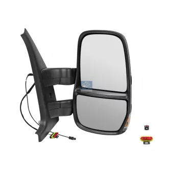 DT 7.73249 - Rétroviseur extérieur, cabine