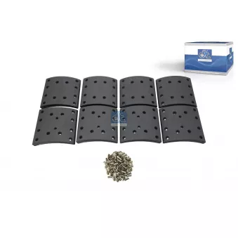 Kit de garnitures de frein, frein à tambour DT OEM 02992123