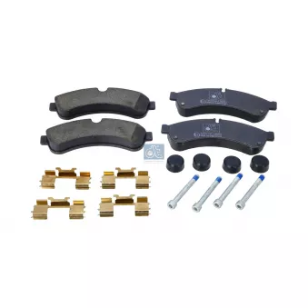 Jeu de 4 plaquettes de frein arrière DT OEM 504232820