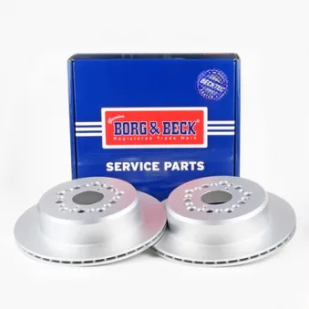 Jeu de 2 disques de frein arrière BORG & BECK OEM 4243130190
