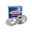 BORG & BECK BBD4114 - Jeu de 2 disques de frein arrière