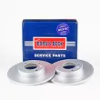 BORG & BECK BBD4180 - Jeu de 2 disques de frein avant