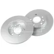 BORG & BECK BBD4214 - Jeu de 2 disques de frein arrière