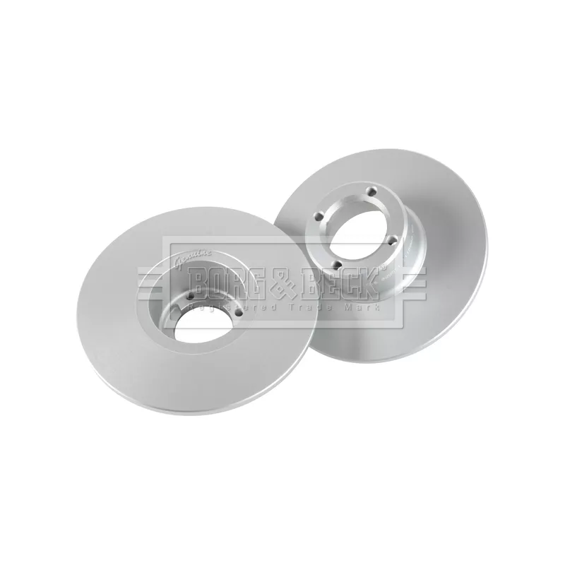 Jeu de 2 disques de frein avant BORG & BECK BBD4264 - Visuel 2