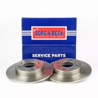 Jeu de 2 disques de frein arrière BORG & BECK OEM 4320699J04