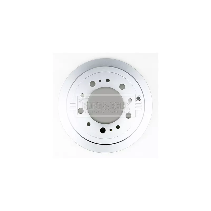 Jeu de 2 disques de frein arrière BORG & BECK BBD4343 - Visuel 2