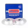 BORG & BECK BBD4359 - Jeu de 2 disques de frein arrière