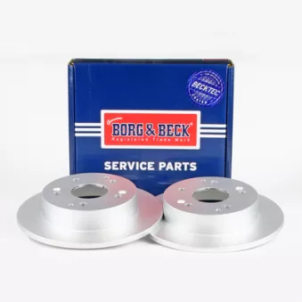Jeu de 2 disques de frein arrière BORG & BECK OEM 42510S5TE00