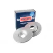BORG & BECK BBD4434 - Jeu de 2 disques de frein avant