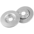 BORG & BECK BBD4534 - Jeu de 2 disques de frein avant