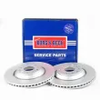 BORG & BECK BBD4551 - Jeu de 2 disques de frein arrière