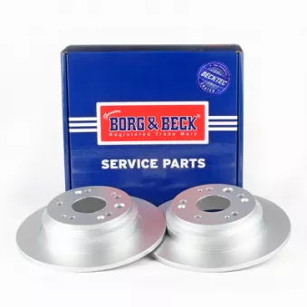Jeu de 2 disques de frein arrière BORG & BECK OEM 42510SZ3900