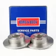 BORG & BECK BBD4616 - Jeu de 2 disques de frein avant