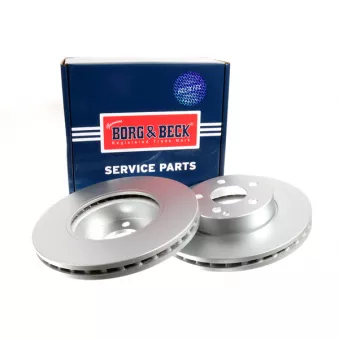 Jeu de 2 disques de frein avant BORG & BECK BBD4629
