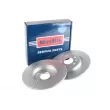 BORG & BECK BBD4635 - Jeu de 2 disques de frein arrière