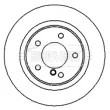 BORG & BECK BBD4677 - Jeu de 2 disques de frein arrière