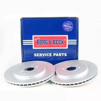 Jeu de 2 disques de frein avant BORG & BECK BBD4695