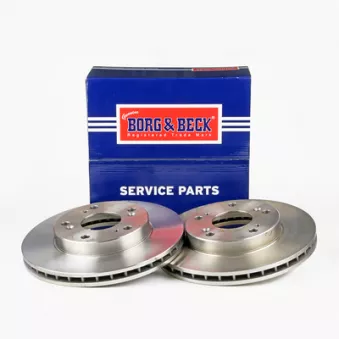 Jeu de 2 disques de frein avant BORG & BECK OEM 45251S30000