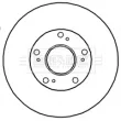 BORG & BECK BBD4718 - Jeu de 2 disques de frein avant
