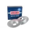 BORG & BECK BBD4757 - Jeu de 2 disques de frein arrière