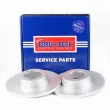 BORG & BECK BBD4760 - Jeu de 2 disques de frein avant