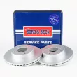 BORG & BECK BBD4787 - Jeu de 2 disques de frein avant