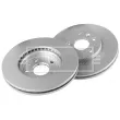 BORG & BECK BBD4796 - Jeu de 2 disques de frein avant