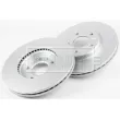 BORG & BECK BBD4797 - Jeu de 2 disques de frein avant