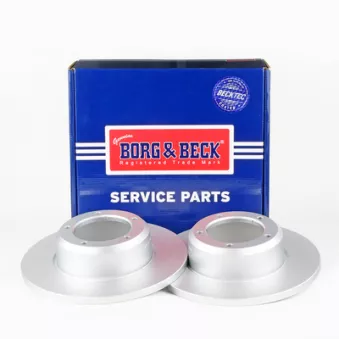Jeu de 2 disques de frein avant BORG & BECK OEM LR017951